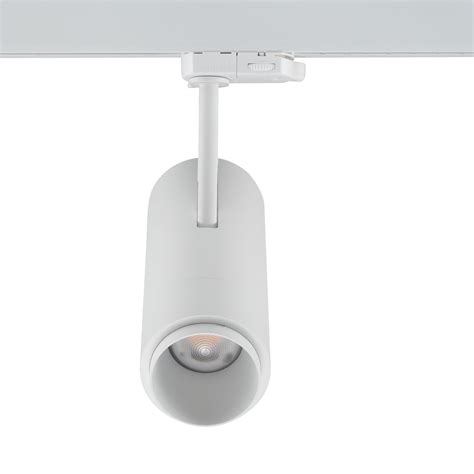 Lenzo L Track Light Built In Dimmer White W K Warm