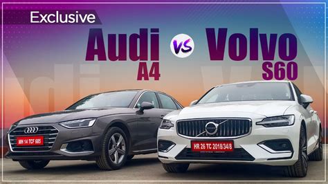 Volvo S Vs Audi A Comparison Test Jagran Hitech Youtube