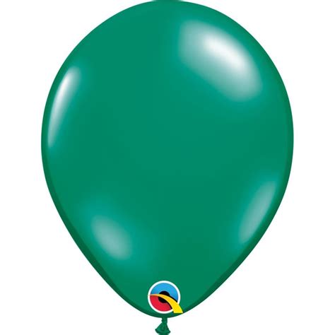 Pearl Emerald Green Qualatex Latex Ct Hi Flyers Balloon