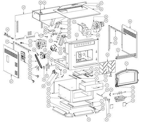 Us Stove Company 6041tp Parts List And Diagram