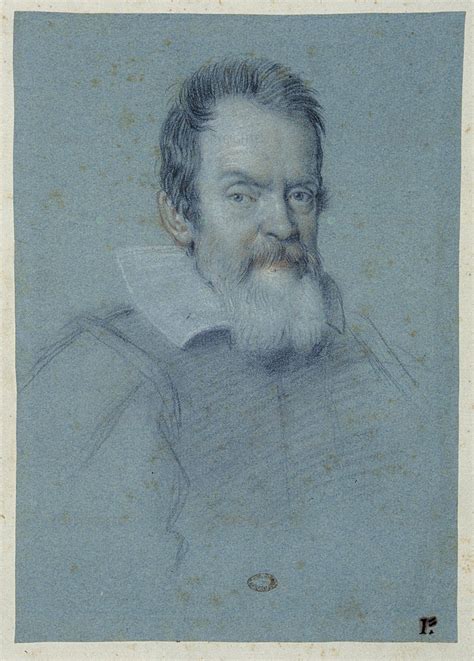 Ottavio Leoni Portrait Of Galileo Galilei