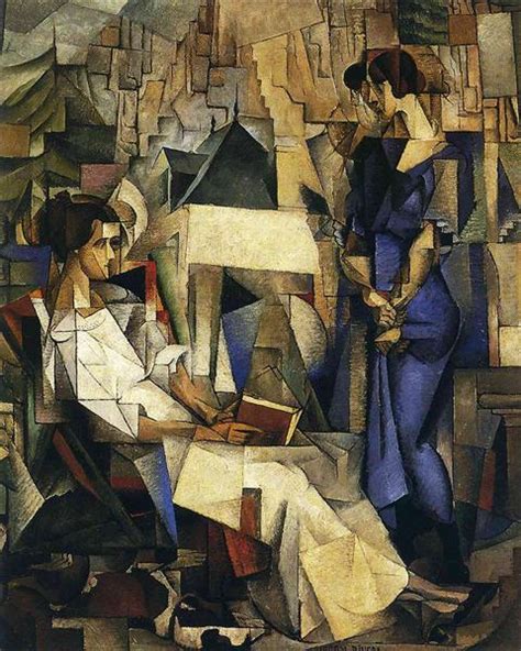 Portrait Of Two Women 1914 Diego Rivera