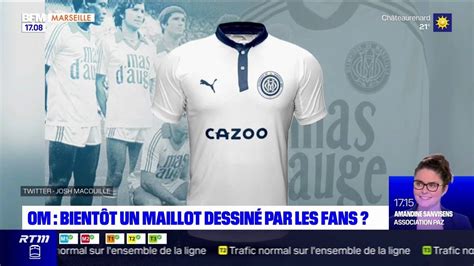 OM bientôt un maillot dessiné par les fans YouTube