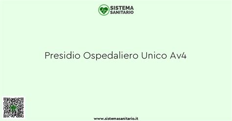 Presidio Ospedaliero Unico Av A Fermo Fm Sistemasanitario It