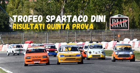 QUINTA PROVA DEL TROFEO SPARTACO DINI A ELIMINAZIONE Registro