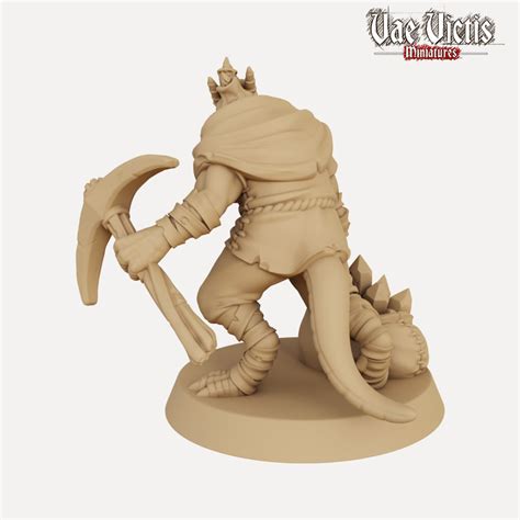 Moss The Kobold Miner 3d Printed Miniature — Empire Of Minis