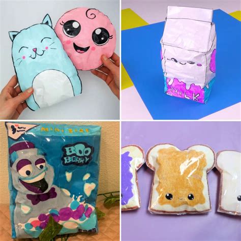 20 Easy Paper Squishy Ideas Blitsy