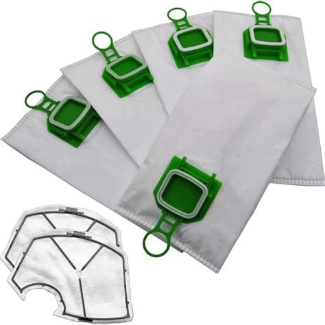 Lot De Sacs D Aspirateur Filtres De Protection Du Moteur