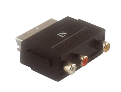 Adaptador Euroconector Scart In A Rca Bierzo Technologies