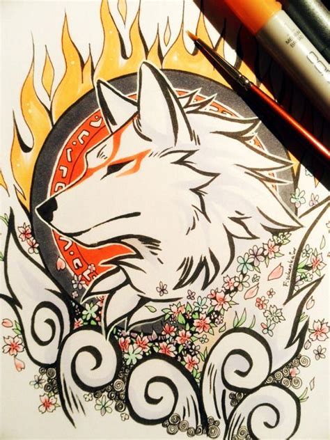 Amaterasu Okami Okami Amaterasu Japanese Art