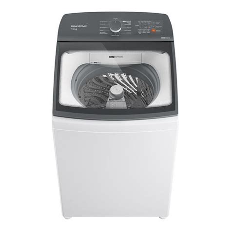 Lavadora De Roupas Brastemp 15Kg Smart Sensor Branca BWF15AB 220 Volts