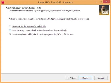 Instalacja Pakietu JZK Jak zainstalować program Jak wybrać opcje