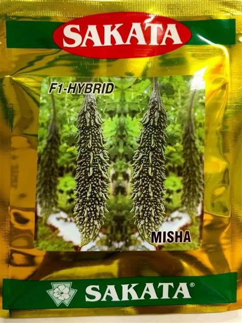 Hybrid Green Sakata Bitter Gourd Misha 50 Gm Packaging Type Packet At Rs 430 Pack In Sangli