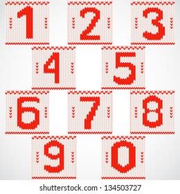 514 Knitted Numerals Images Stock Photos Vectors Shutterstock