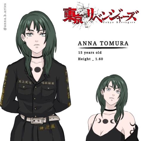 Oc Tokyo Revengers Anna Tomura Personagens De Anime Feminino Poses