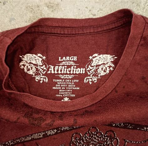 Affliction, Men's Fashion, Tops & Sets, Tshirts & Polo Shirts on Carousell