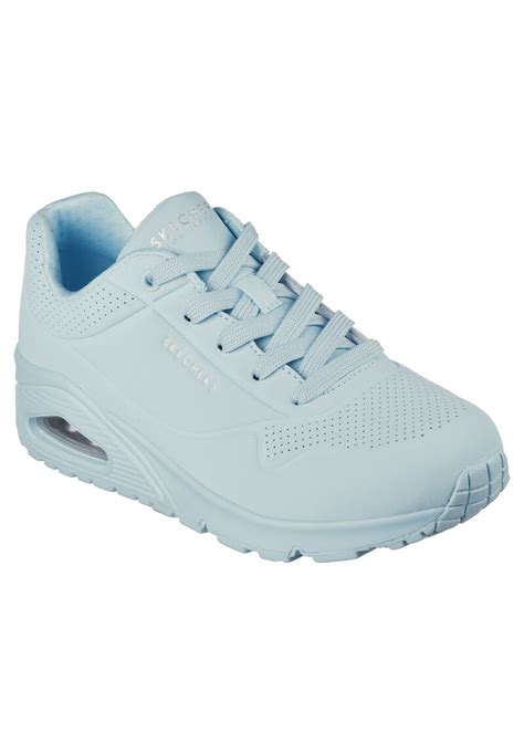 Skecher Street Uno Stand On Air Damen Sneaker Ltbl Blau