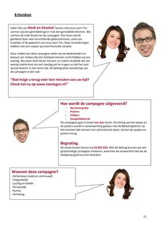 Pitchdocument Henk En Chantal Pdf