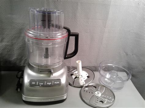 Lot Detail Kitchenaid Food Processor And Attachments