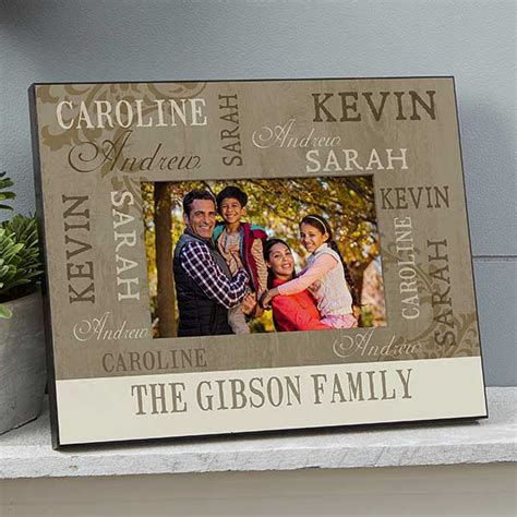 Personalized Photo Frames - Our Loving Family