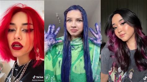 Tiktok Hair Color Dye Fails Wins Part Youtube