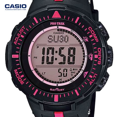 Đồng Hồ Casio Protrek PRG 300 1A4DR Nam Dây Nhựa Pin Năng Lượng