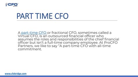 Ppt Part Time Cfo Powerpoint Presentation Free Download Id11678853