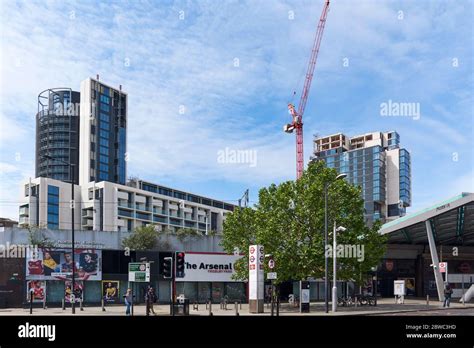 The New City North Housing Development At Finsbury Park North London