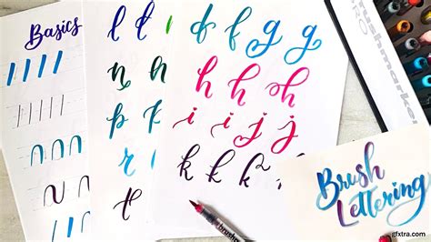 Brush Lettering A Beginners Guide Gfxtra