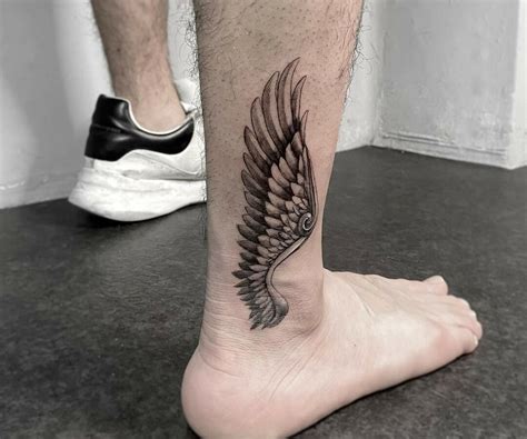 Hermes Winged Foot Tattoo