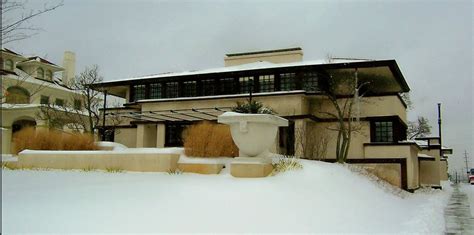 Westcott House, Springfield, Ohio by Frank Lloyd Wright