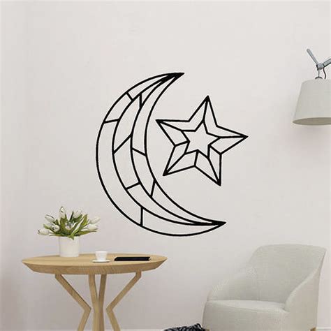 Moon And Star Wall Art 3D model 3D printable | CGTrader