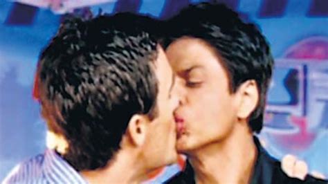 Look Whos Kissing Shah Rukh Khan