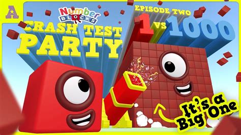 OMG a BIG One! Numberblocks One Thousand Vs 1! YES 1,000's turn! - YouTube