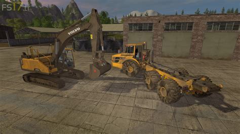 Volvo Ec300e Excavator And A40 Truck V 10 Fs17 Mods