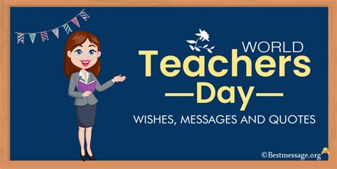 World Teachers Day Messages, Wishes and Quotes – Sample Messages