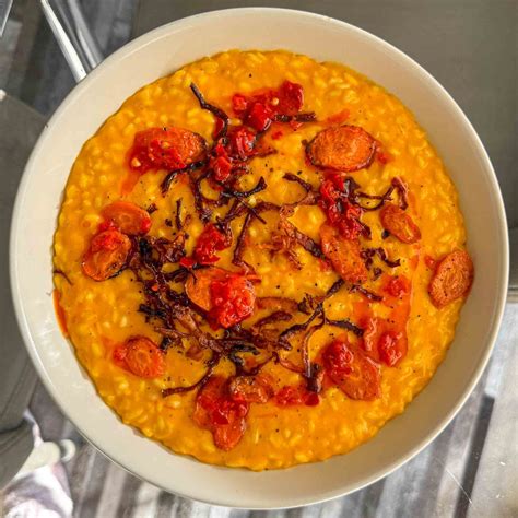 Roasted Carrot Risotto