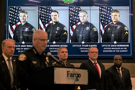 Gunman Who Shot Fargo Officers Had Guns 1800 Rounds A Grenade