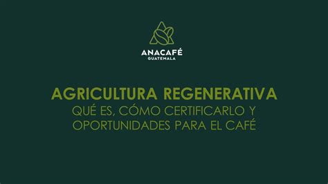 Seminario Web Agricultura Regenerativa Youtube