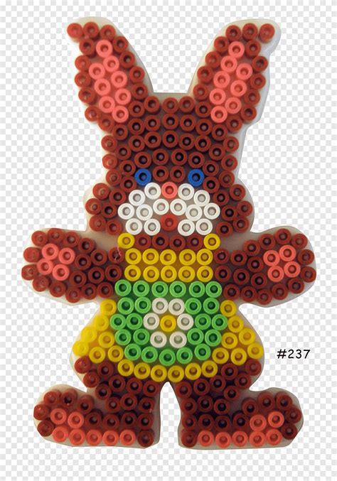 Hama beads creativ company pegboard forma vaca bügelperlen haft