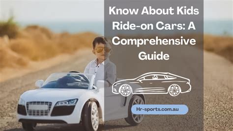 Guide To Kids Ride-on Cars | Ride-On Cars for Different Age Child ...