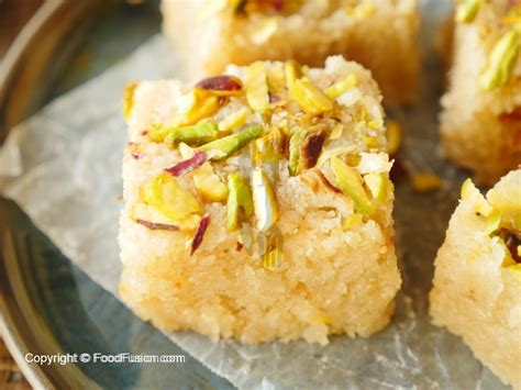 Coconut Barfi Recipe By Food Fusion