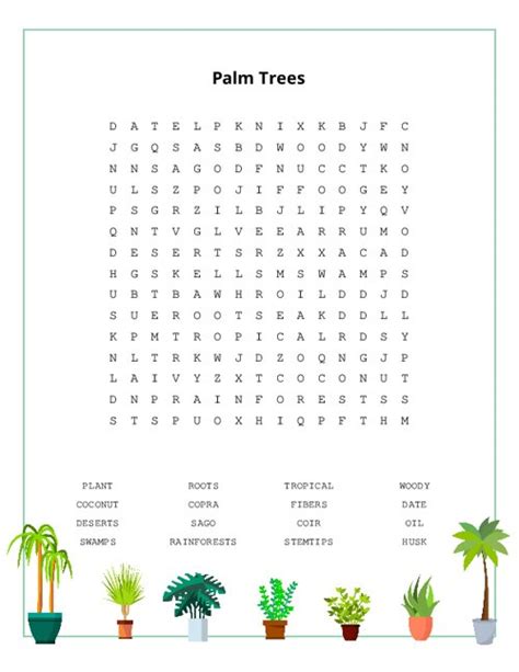 Palm Tree Stencil Printable Printable Word Searches The Best Porn Website