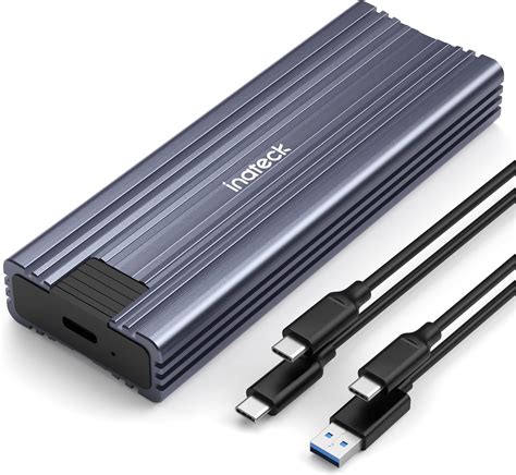 Inateck NVMe M 2 USB 3 2 Festplattengehäuse mit Kühlkissen 10 Gbps