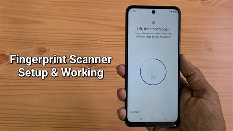 Infinix Hot Fingerprint Scanner Setup Working Youtube