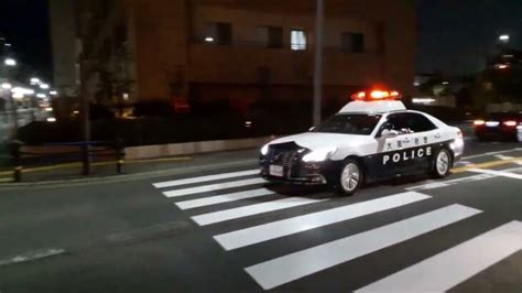 【パトカー緊急走行】大阪府警 和泉署 和泉4号 Japanese Osaka Police 世界の緊急車両24時