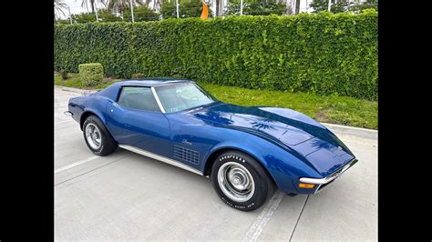 1972 Targa Blue Corvette Coupe Duntov Winner YouTube