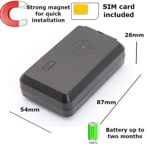 Magnetic Gps Tracker With A Long Battery Life