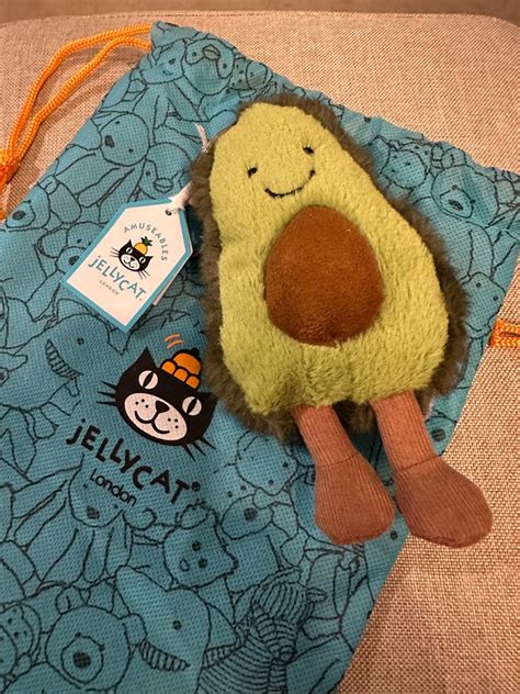 Jellycat Avocado Bag Charm Key Chain Hobbies Toys Toys Games On