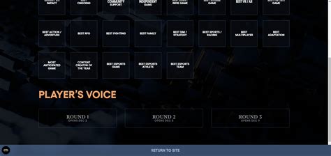 Game Awards vote où voter pour le jeu de l année 2024 et les autres